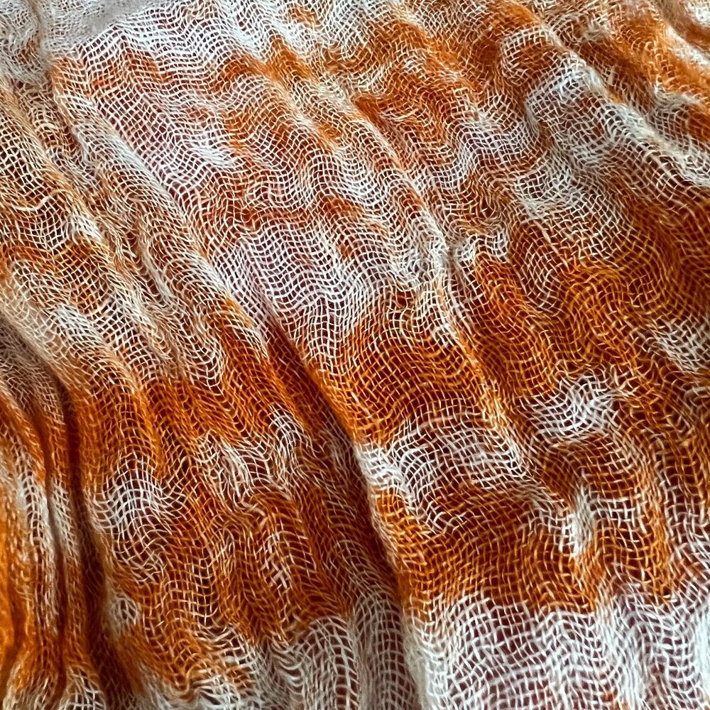 Abstract Color Wash Scarf - Picture 2 of 4